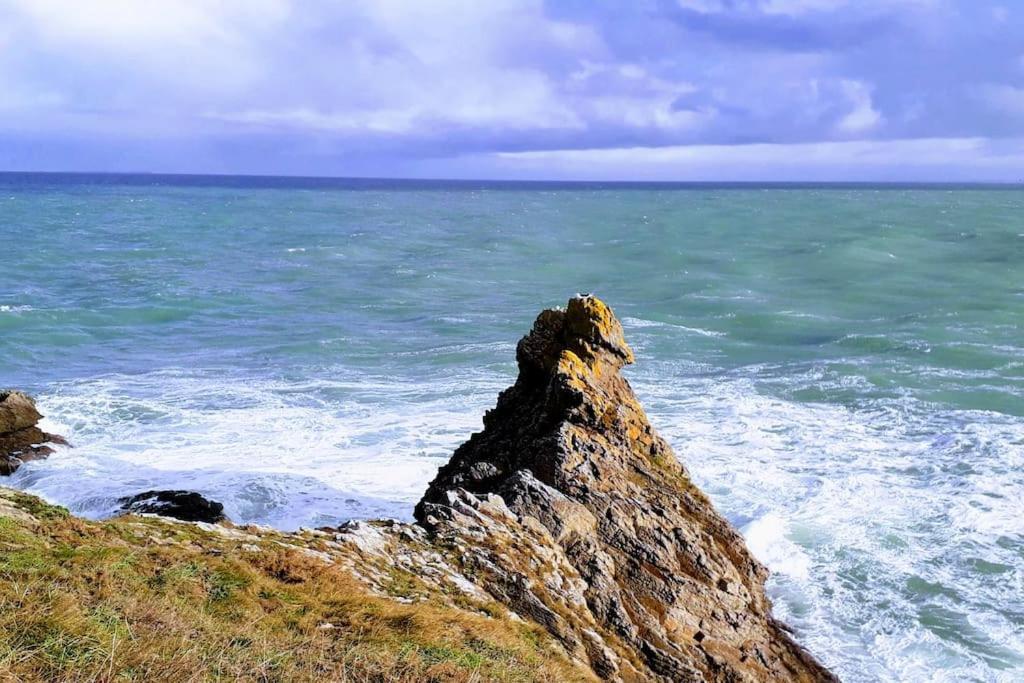 Vue Mer Pour Une Escale En Baie Du Mt-St-Michel Cherrueix Dış mekan fotoğraf